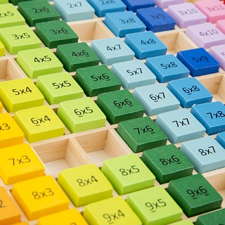 Times table tray